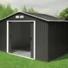 Abri De Jardin Métal Duramax Titan 242x261x205cm (l,l,h) -MON AMENAGEMENT JARDIN Soldes abri jardin metal duramax titan 88