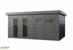 Abri De Jardin En Métal Avec Parois Vitrées Eleganto Plus – 19,3 M²