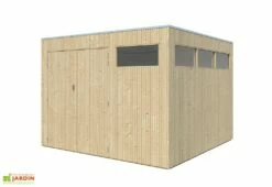 Abri De Jardin En Bois D’épicéa Brut 26 Mm – 8,8 M²
