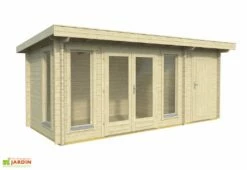 Abri De Jardin Moderne En Bois D’épicéa Brut Milford – 14,68 M²
