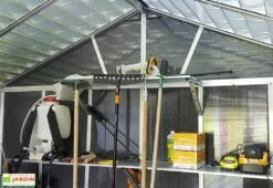Abri De Jardin En Polycarbonate Et Aluminium Yukon 11 M² 11 Abri De Jardin En Polycarbonate Et Aluminium Yukon 11 M² -MON AMENAGEMENT JARDIN Soldes abri jardin polycarbonate aluminium yukon 11 m 3
