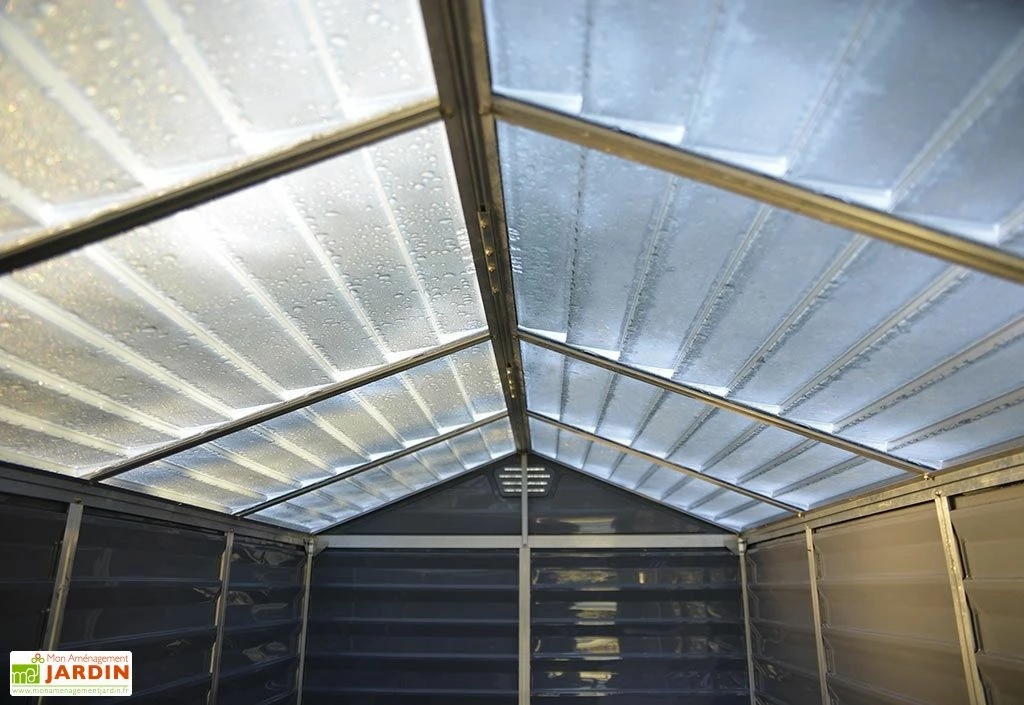 Abri De Jardin Skylight 4,2 M² Gris/Noir | Palram - Canopia 7 Abri De Jardin Skylight 4,2 M² Gris/Noir | Palram - Canopia – Image 5