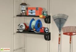 Keter Abri De Jardin Polypropylène 256,5 X 182 Cm - Sydney 86 -MON AMENAGEMENT JARDIN Soldes abri jardin prolypropylene traite 3