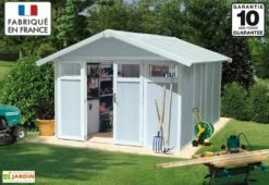 Grosfillex Abri De Jardin PVC Utility 11 -MON AMENAGEMENT JARDIN Soldes abri jardin pvc 11bleu 1