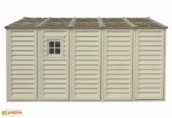 Abri De Jardin En PVC Duramax Beige 13 M² – Woodstyle Premium 10 X 13 11 Abri De Jardin En PVC Duramax Beige 13 M² – Woodstyle Premium 10 X 13 -MON AMENAGEMENT JARDIN Soldes abri jardin pvc duramax woodstyle premium 10x13 13m2 5