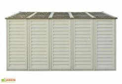Abri De Jardin En PVC Duramax Beige 13 M² – Woodstyle Premium 10 X 13 13 Abri De Jardin En PVC Duramax Beige 13 M² – Woodstyle Premium 10 X 13 -MON AMENAGEMENT JARDIN Soldes abri jardin pvc duramax woodstyle premium 10x13 13m2 6