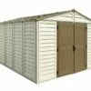 Abri De Jardin En PVC Duramax Beige 13 M² – Woodstyle Premium 10 X 13 -MON AMENAGEMENT JARDIN Soldes abri jardin pvc duramax woodstyle premium 10x13 13m2 8