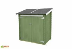 Abri De Jardin En Bois De Pin Traité Ambrogio – 155 X 85 X 165 Cm -MON AMENAGEMENT JARDIN Soldes abri jardin remise bois