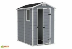 Keter Abri De Jardin Résine Premium 46 S Gris (192x130x198) -MON AMENAGEMENT JARDIN Soldes abri jardin resine gris premium 1