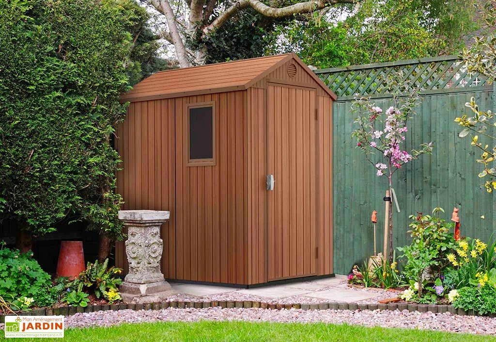 Keter Abri De Jardin En Résine Imitation Bois Darwin 46 – 2,2 M² 3 Keter Abri De Jardin En Résine Imitation Bois Darwin 46 – 2,2 M²