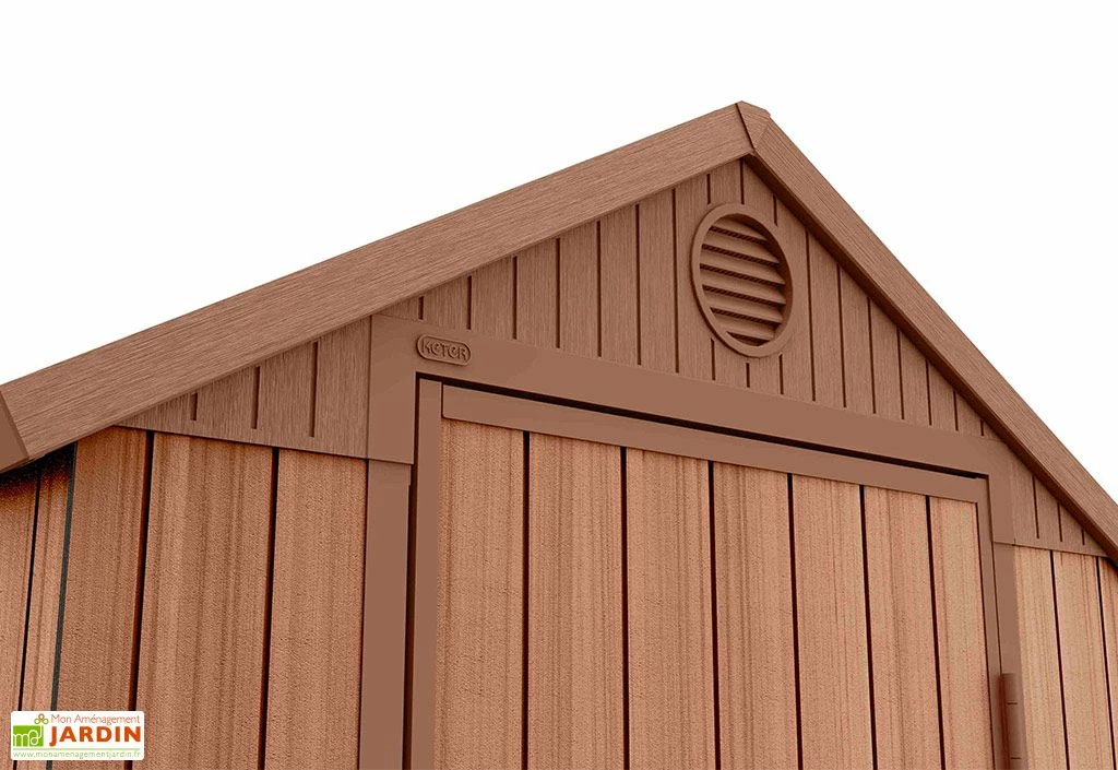 Keter Abri De Jardin En Résine Imitation Bois Darwin 46 – 2,2 M² 5 Keter Abri De Jardin En Résine Imitation Bois Darwin 46 – 2,2 M² – Image 3