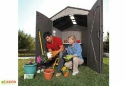 Abri De Jardin PVC Lifetime Landmark (2,13x2,13) -MON AMENAGEMENT JARDIN Soldes abri jardin resine lifetime 60190 2