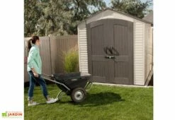 Abri De Jardin PVC Lifetime Landmark (2,13x2,13) -MON AMENAGEMENT JARDIN Soldes abri jardin resine lifetime 60190