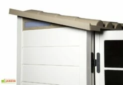 Abri De Jardin Mural En PVC Evo 100 Beige (82x122cm) -MON AMENAGEMENT JARDIN Soldes abri jardin resine pvc evo100 garofalo