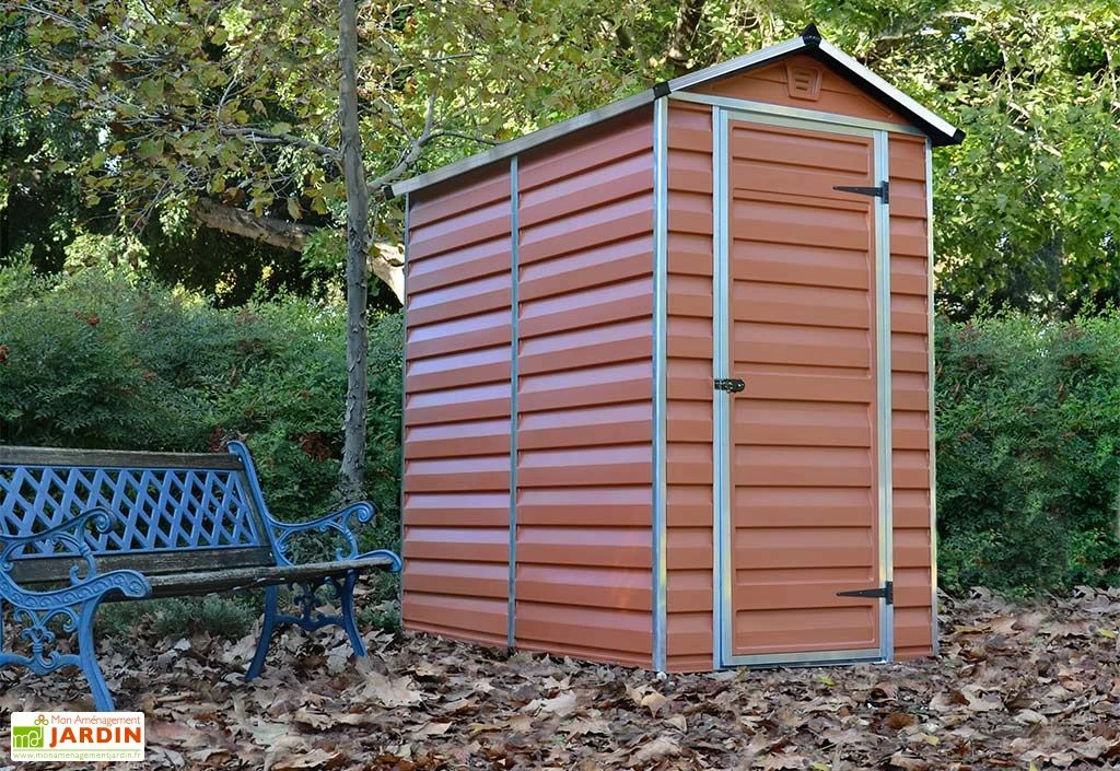 Abri De Jardin Skylight 2,1 M² Ambre | Palram - Canopia 4 Abri De Jardin Skylight 2,1 M² Ambre | Palram - Canopia – Image 2