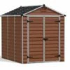 Abri De Jardin Skylight 4,2 M² Ambre | Palram - Canopia -MON AMENAGEMENT JARDIN Soldes abri jardin skylight amber 702297 palram