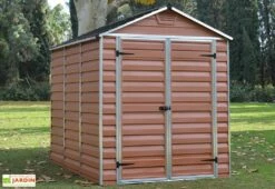 Abri De Jardin Skylight 4,2 M² Ambre | Palram - Canopia -MON AMENAGEMENT JARDIN Soldes abri jardin skylight amber 702297 palram 2