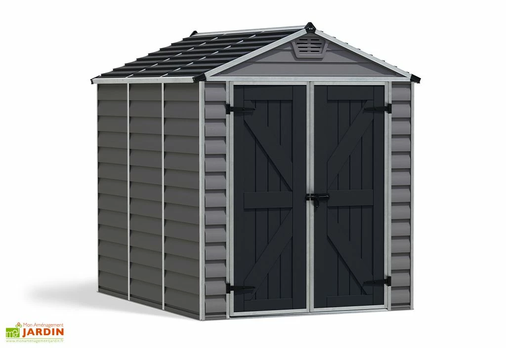 Abri De Jardin Skylight 4,2 M² Gris/Noir | Palram - Canopia 3 Abri De Jardin Skylight 4,2 M² Gris/Noir | Palram - Canopia