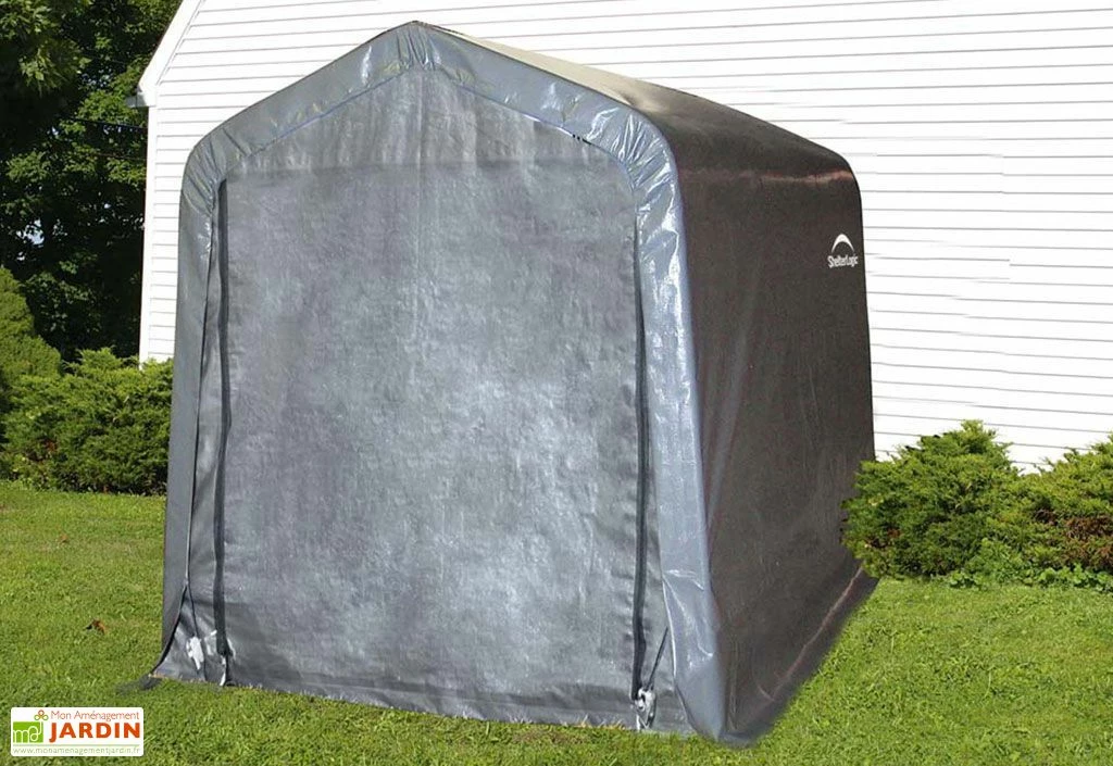 Abri De Jardin Souple En Acier Et Polyéthylène 5 M² 5 Abri De Jardin Souple En Acier Et Polyéthylène 5 M² – Image 3