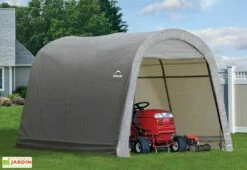 Abri De Jardin En Toile Polyéthylène Et Acier 9 M²