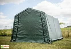 Abri De Jardin En Toile Renforcée Avec Porte Amovible - 305 X 305 Cm -MON AMENAGEMENT JARDIN Soldes abri jardin toile polyethylene structure acier epoxy 305x305x244cm etanche porte amovible 3