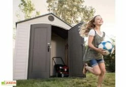 Lifetime Abri De Jardin PVC Sentinel 6418 244x152 -MON AMENAGEMENT JARDIN Soldes abri resine lifetime 6418 7