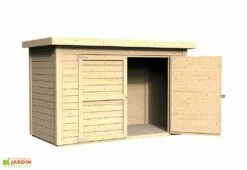 Abri à Vélos En Bois De Sapin Brut Cykel 2,1 M² -MON AMENAGEMENT JARDIN Soldes abri velos bois sapin cykel