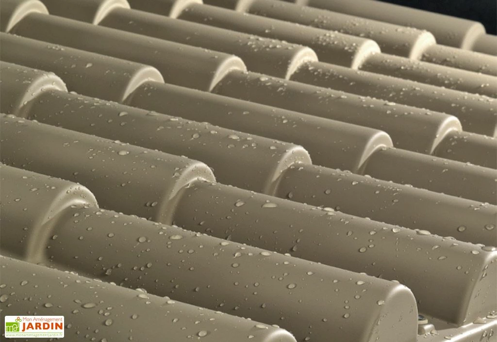 Abri De Jardin En PVC Evo 120 Beige (122x122cm) 6 Abri De Jardin En PVC Evo 120 Beige (122x122cm) – Image 4