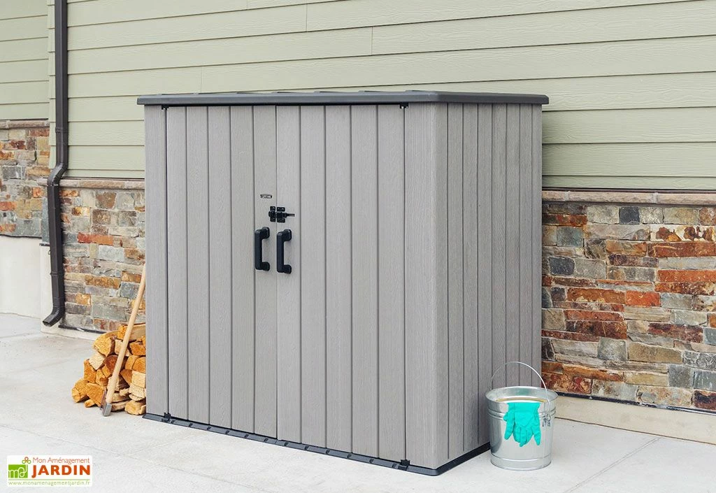 Lifetime Armoire De Jardin En Résine Effet Bois - 2,1 M² 3 Lifetime Armoire De Jardin En Résine Effet Bois - 2,1 M²