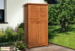 Armoire De Jardin Bois (43x80x160)