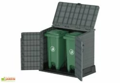 Armoire De Jardin En Résine – 850 L -MON AMENAGEMENT JARDIN Soldes armoire rangement exte rieur 02