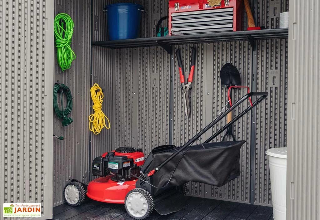 Lifetime Armoire De Jardin En Résine Effet Bois - 2,1 M² 7 Lifetime Armoire De Jardin En Résine Effet Bois - 2,1 M² – Image 5