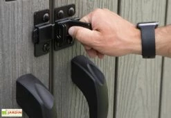 Armoire De Rangement Jardin En PVC Lifetime 1509 Litres -MON AMENAGEMENT JARDIN Soldes armoire rangement jardin pvc lifetime abri 1509litres 6