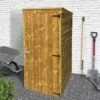 Solid Armoire De Jardin En Bois De Pin Traité 90 X 96 X 179 Cm -MON AMENAGEMENT JARDIN Soldes armoire stockage jardin bois traite petite