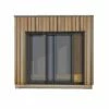 Baie Coulissante Alu 2vtx 240x215 Double Vitrage Pour Bungalow Studio -MON AMENAGEMENT JARDIN Soldes baie coulissante alu astbc24
