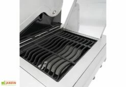 Barbecue Au Gaz En Acier De Luxe – 4 Brûleurs, 1 Brûleur Latéral Et Arrière -MON AMENAGEMENT JARDIN Soldes barbecue au gaz avec bruleur lateral