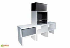 Barbecue Design En Béton LIV05 -MON AMENAGEMENT JARDIN Soldes barbecue beton modulable liv05 1 1