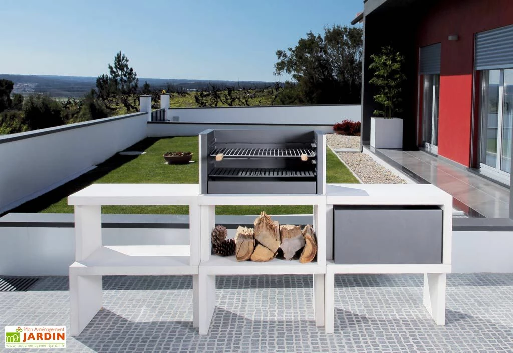 Barbecue Design En Béton LIV06 3 Barbecue Design En Béton LIV06