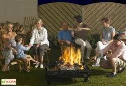 Barbecue Braséro Charbon De Bois Junior Luxe -MON AMENAGEMENT JARDIN Soldes barbecue brasero ambiance