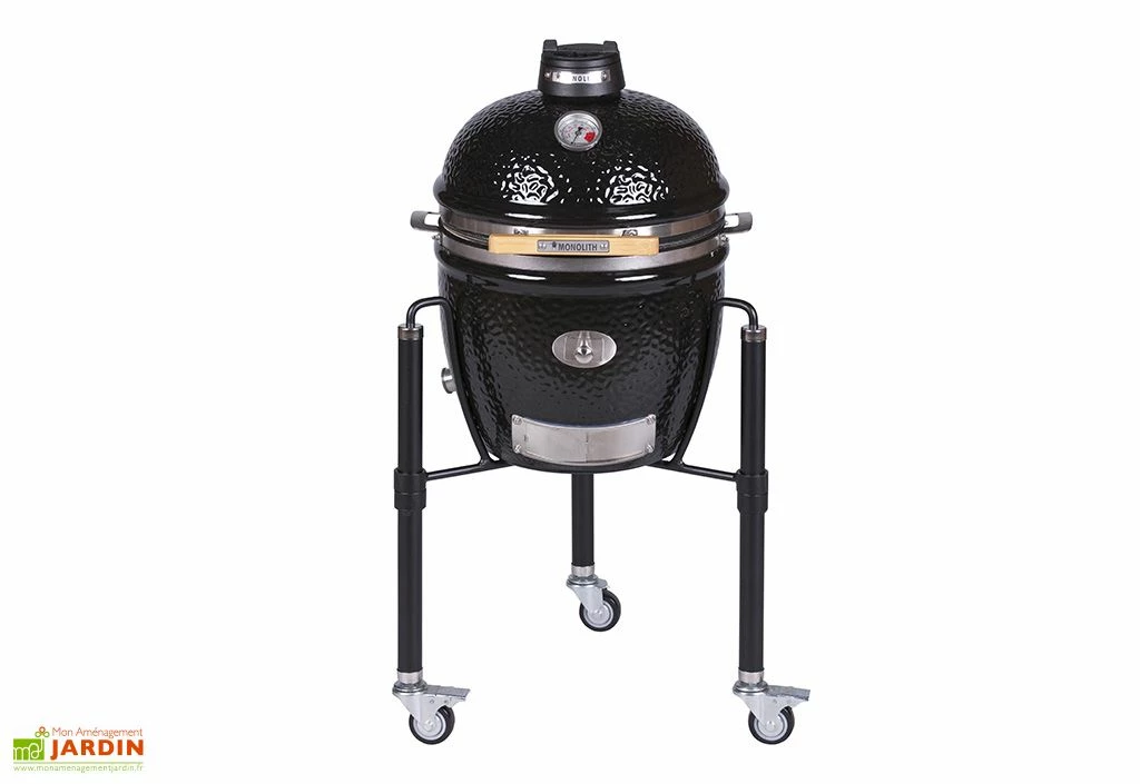 Barbecue Kamado En Céramique Monolith Junior + Chariot 3 Barbecue Kamado En Céramique Monolith Junior + Chariot