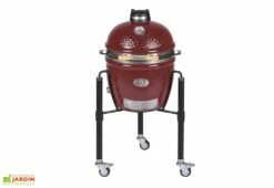 Barbecue Kamado En Céramique Monolith Junior + Chariot 9 Barbecue Kamado En Céramique Monolith Junior + Chariot -MON AMENAGEMENT JARDIN Soldes barbecue ceramique chariot monolith junior rouge