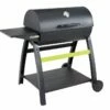 Barbecue à Charbon De Bois Tonino 1 Avec Cuve En Acier Emmaillé -MON AMENAGEMENT JARDIN Soldes barbecue charbon bois tonino 1 cuve avec couvercle 2 grilles 1 plancha