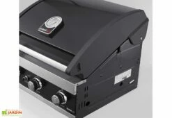 Barbecue Gaz Encastrable Acier Noir Premium G3 Built-In -MON AMENAGEMENT JARDIN Soldes barbecue gaz grandhall premium encastrable g3 5