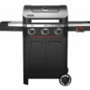 Barbecue Au Gaz En Inox Mercury 3T Noir Mat – 138 X 61 X 112 Cm