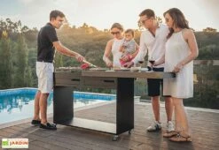 Barbecue Métal GOB01 -MON AMENAGEMENT JARDIN Soldes barbecue gob01 metale peint