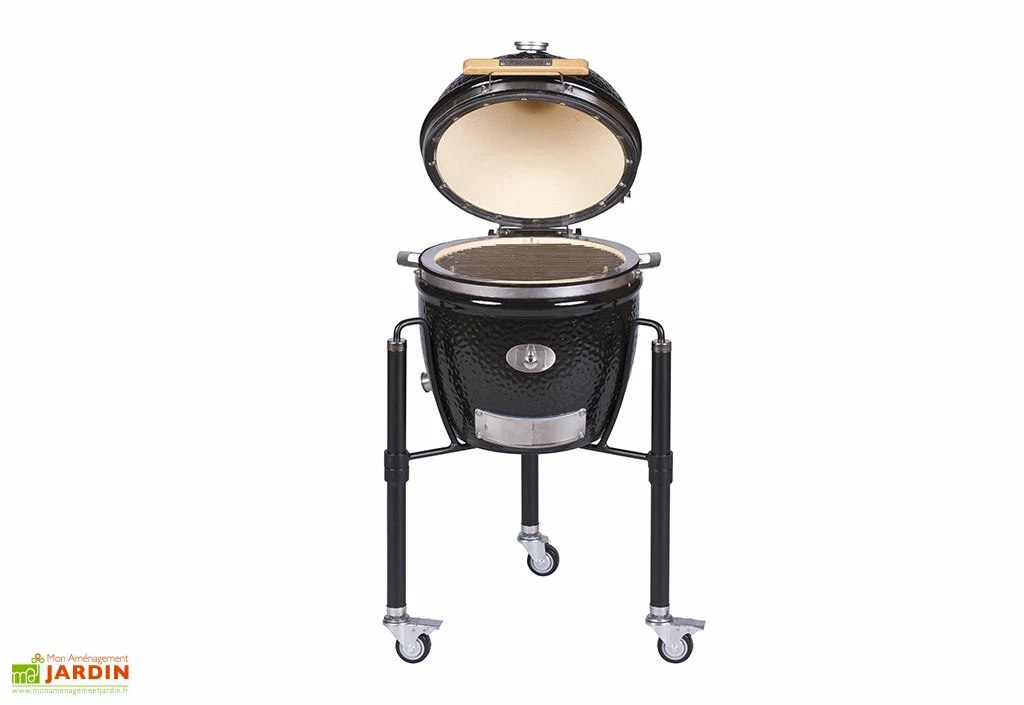Barbecue Kamado En Céramique Monolith Junior + Chariot 4 Barbecue Kamado En Céramique Monolith Junior + Chariot – Image 2