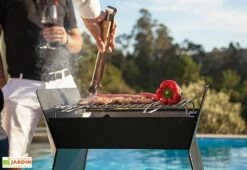 Barbecue Métal GRIB01 -MON AMENAGEMENT JARDIN Soldes barbecue metal grib01