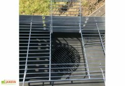 Barbecue à Charbon De Bois En Acier Surface 57 X 30 Cm – Easy 60 -MON AMENAGEMENT JARDIN Soldes barbecue rectangle easy 60 1