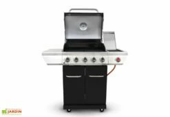 Barbecue Au Gaz En Acier Evolution – 5 Brûleurs Et 1 Brûleur Latéral