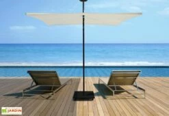 Base Carrée Sur Roulettes Pour Parasol Infina Umbrosa -MON AMENAGEMENT JARDIN Soldes base parasol infina umbrosa metal noir roulettes